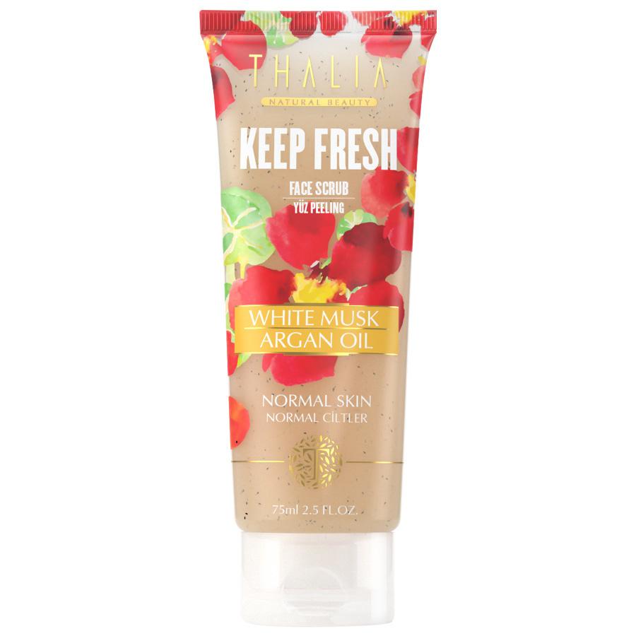Thalia White Musk en Arganolie Gezichtsscrub 75 ml - Thalia Cosmetics