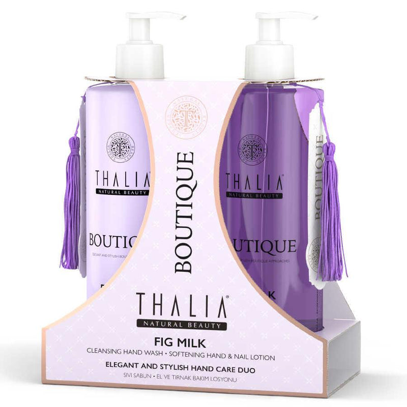 Thalia Duo Care Vijgenmelk Handverzorgingsset - 2x 400 ml - Thalia Cosmetics