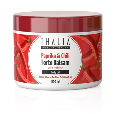 Thalia Rode peper en hete peper Extract Massage Gel Forte Balsem - 500 ml - Thalia Cosmetics